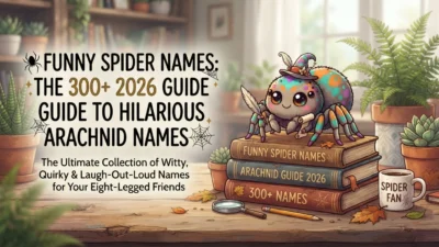 Funny spider names with 300+ hilarious arachnid ideas for 2026