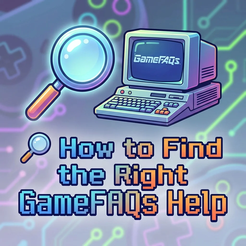 How to find the right GameFAQs help, guides, walkthroughs, and gaming solutions