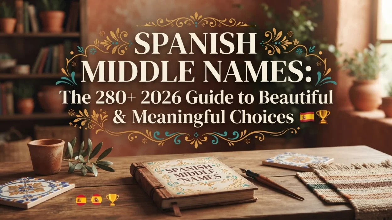 Spanish middle names with 280+ beautiful, meaningful, traditional, and unique choices for 2026