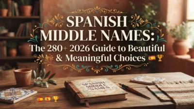Spanish middle names with 280+ beautiful, meaningful, traditional, and unique choices for 2026