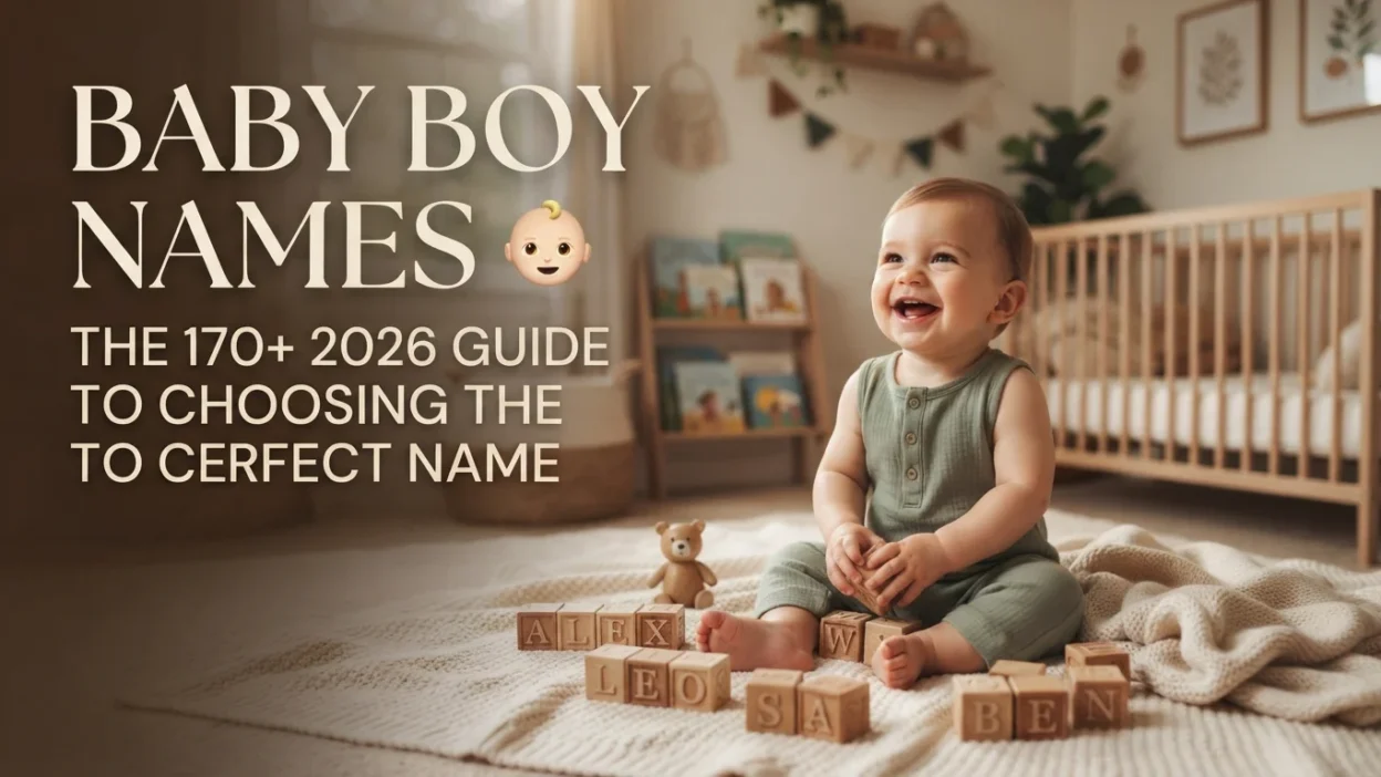 Baby boy names with 170+ perfect name ideas for 2026