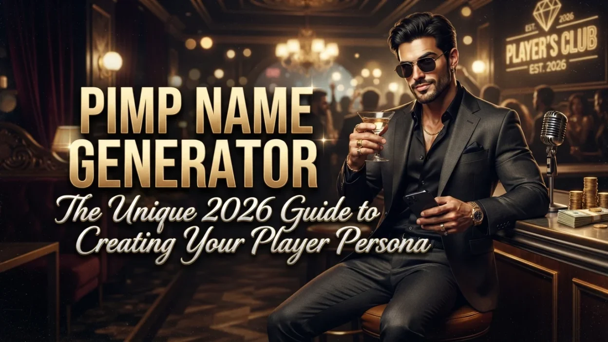 Pimp name generator with unique player persona ideas for 2026