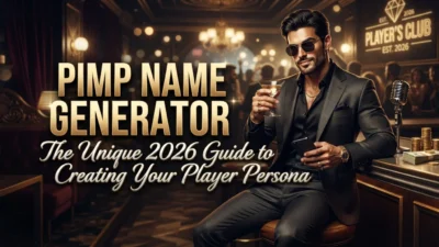 Pimp name generator with unique player persona ideas for 2026