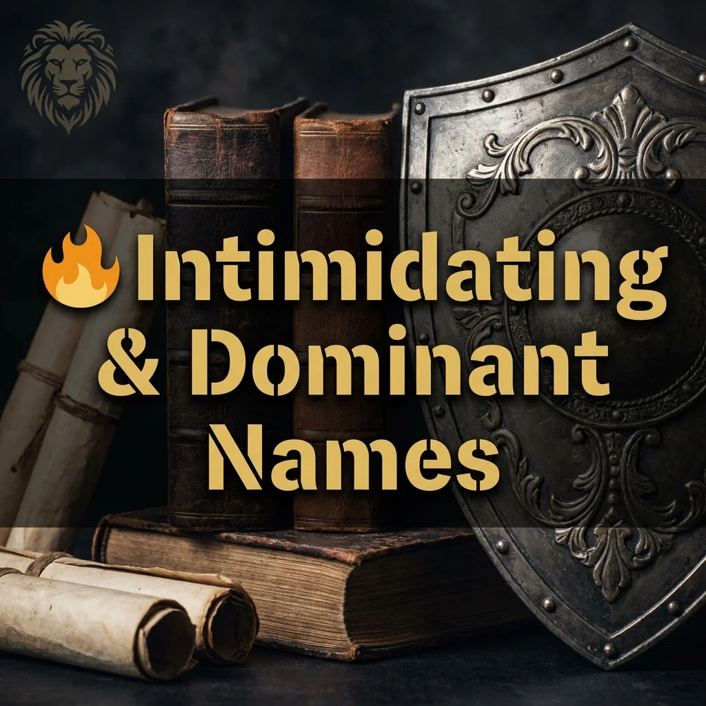 Intimidating and dominant dinosaur names inspired by fierce and powerful prehistoric creatures