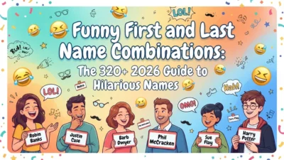 Funny first and last name combinations with 320+ hilarious ideas for 2026