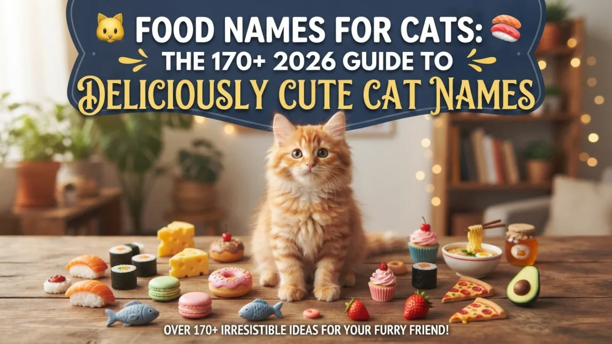 Food names for cats with 170+ deliciously cute ideas for 2026