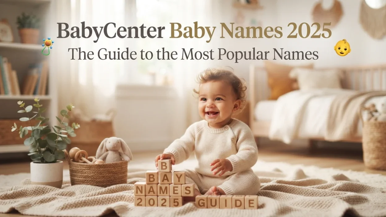 BabyCenter baby names 2025 with popular baby name ideas