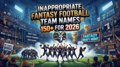 Inappropriate fantasy football team names with 150+ ideas for 2026