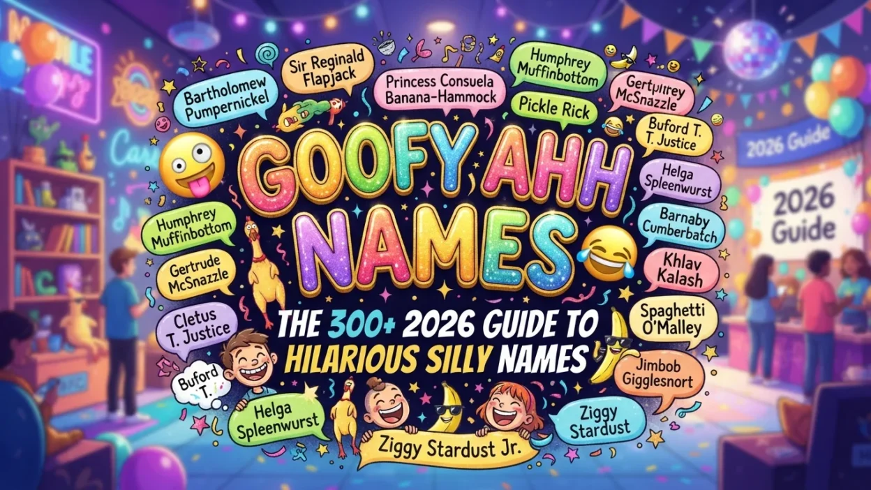 Goofy Ahh names with 300+ hilarious, silly, and funny ideas for 2026