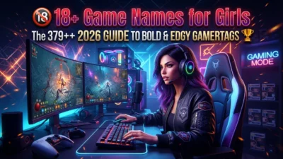 379+ 18+ game names for girls with bold, edgy, confident, and mature gamertag ideas for 2026