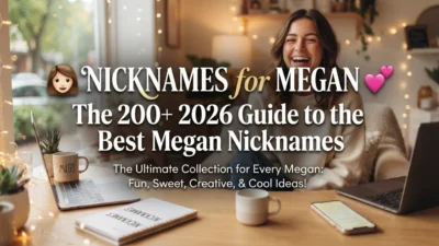 Nicknames for Megan with 200+ cute, cool, funny, and unique ideas for 2026
