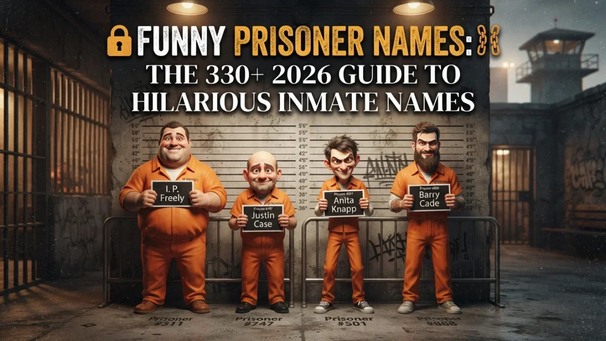 Funny prisoner names with 330+ hilarious inmate ideas for 2026