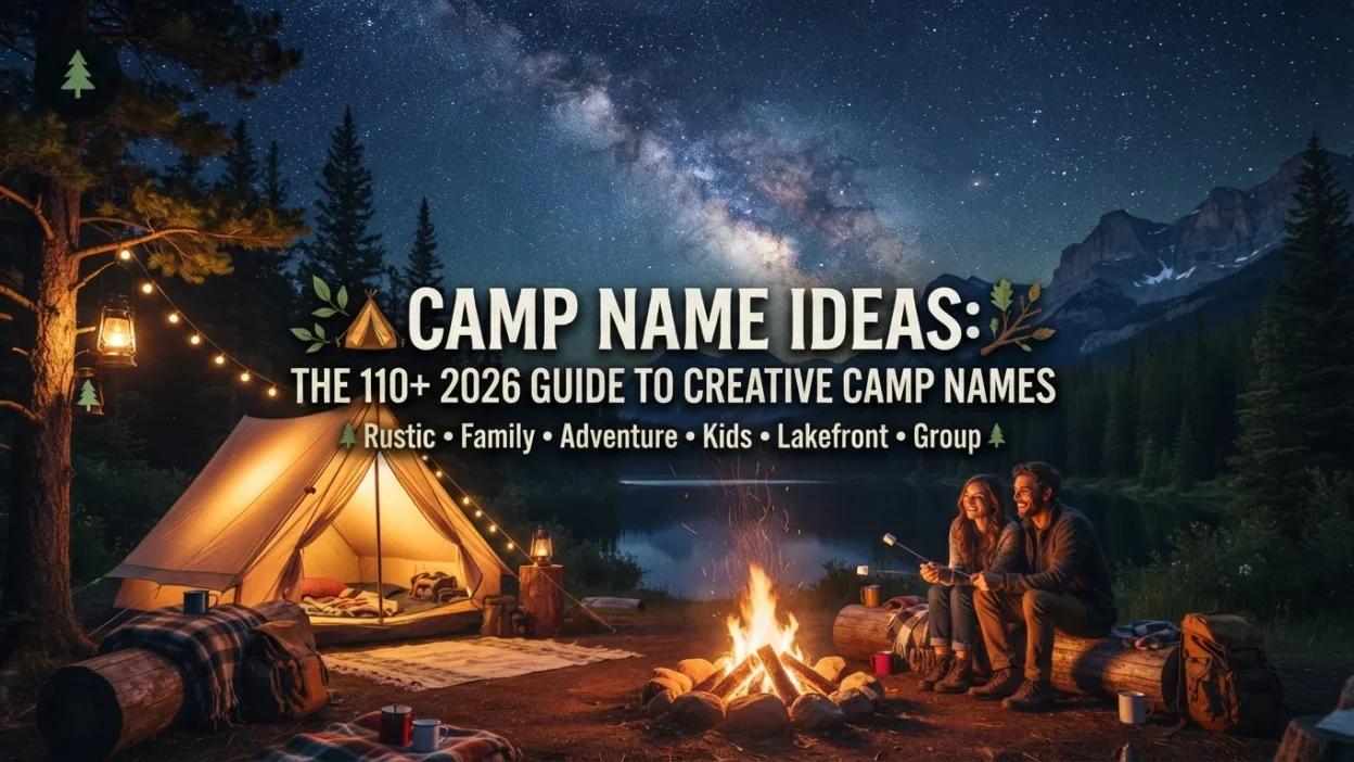 Camp name ideas with 110+ creative names for 2026