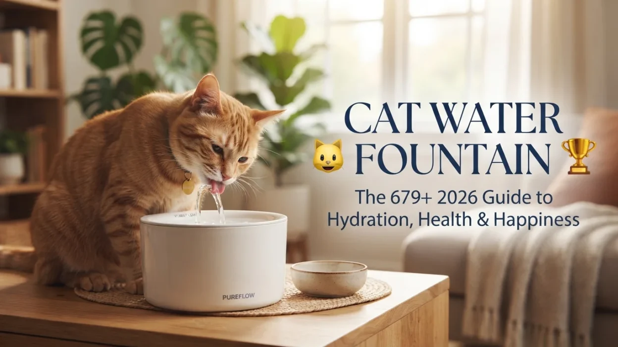 679+ cat water fountain ideas for hydration, health, and happy cats in 2026