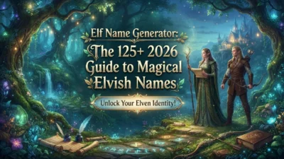 Elf name generator with 125+ magical Elvish name ideas for 2026