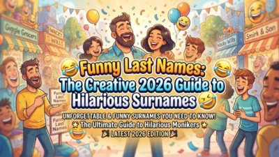 Funny last names with hilarious surname ideas for 2026