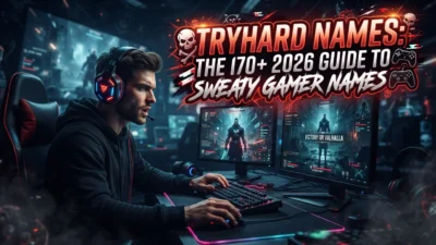Tryhard names with 170+ sweaty gamer name ideas for 2026