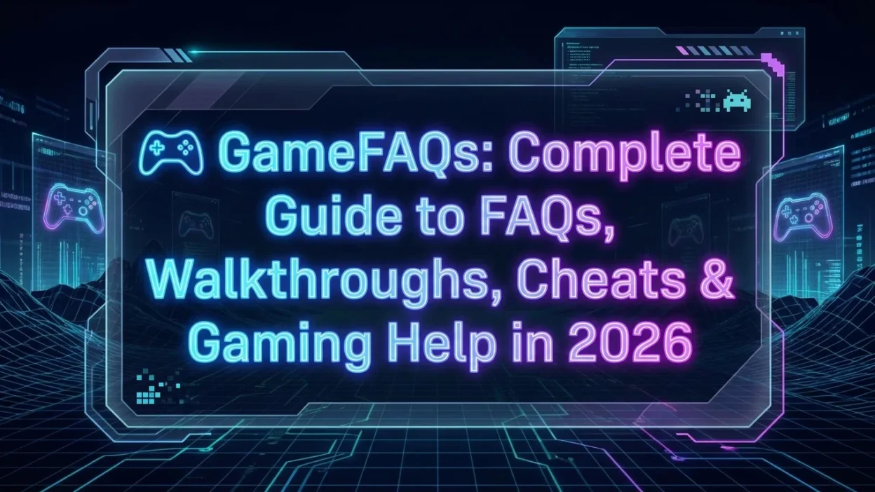 GameFAQs guide for FAQs, walkthroughs, cheats, and gaming help in 2026
