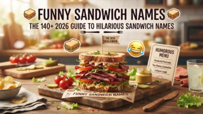 Funny sandwich names with 140+ hilarious ideas for 2026