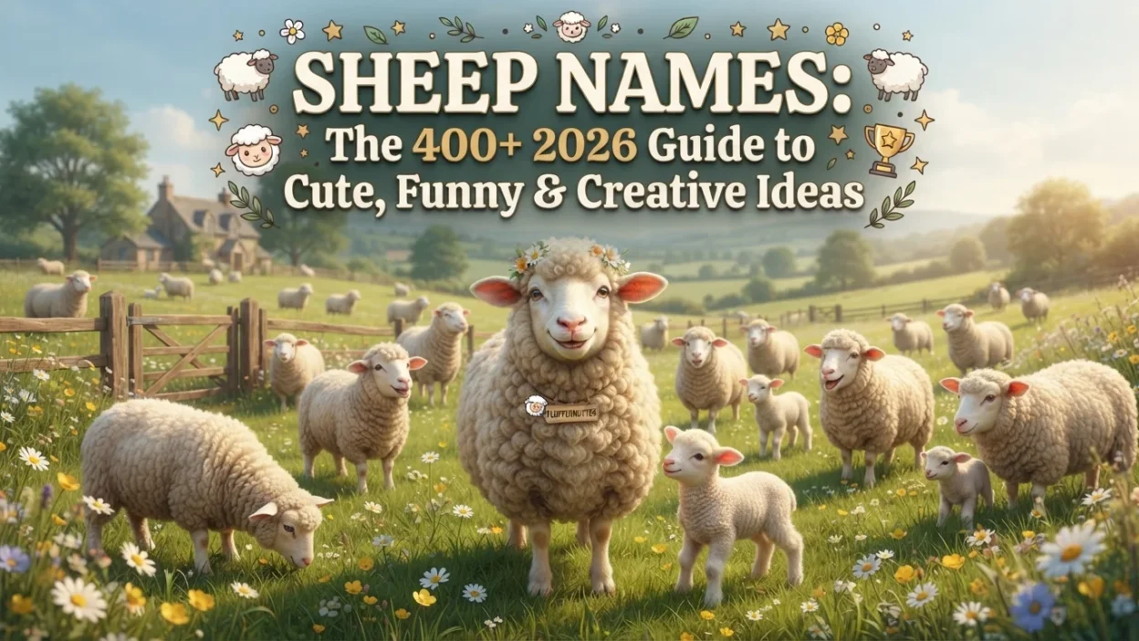 Sheep names with 400+ cute, funny, and creative ideas for 2026
