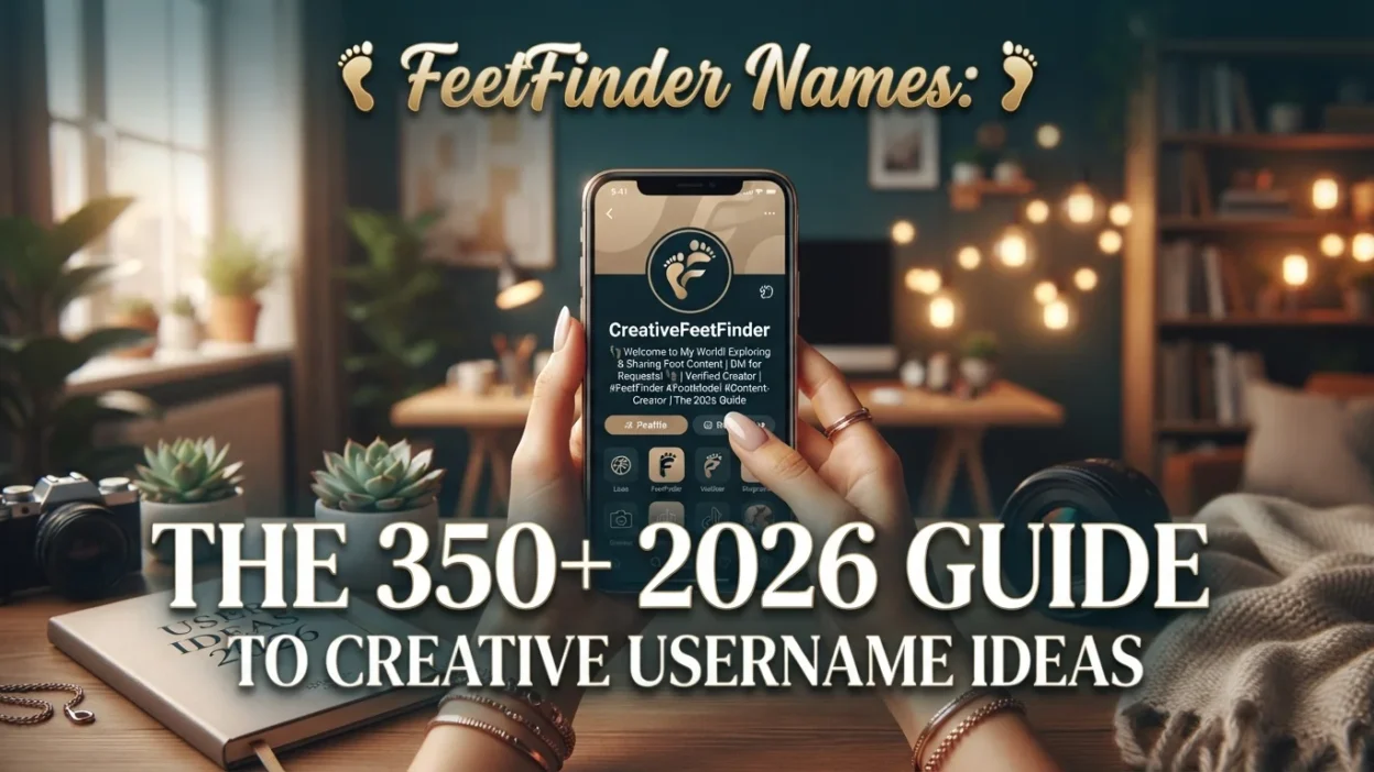 : FeetFinder names with 350+ creative username ideas for 2026
