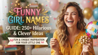 Funny girl names with 250+ hilarious, clever, cute, and playful name ideas