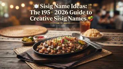 Sisig name ideas with 195+ creative names for 2026