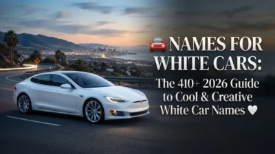 Names for white cars with 410+ cool, creative, and unique ideas for 2026